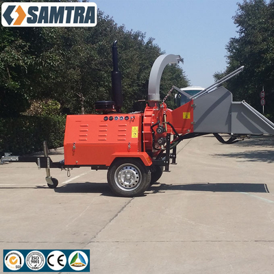 Factory Wood Chipper, Tractor PTO Driven Wood Chipper, Diesel Wood Chipper Machine